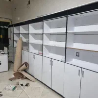فروش ویترین mdf و قفسه فلزی فرصت فوق العاده عالی