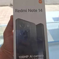 شیائومی Note 14 4g حافظه 256 رم 8 رنگ مشکی پلمپ