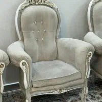 مبل نیمه سلطنتی ۹نفره|مبلمان خانگی و میز عسلی|قم, نیروگاه|دیوار