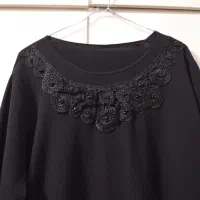 بلوز مشکی سایز۴۲.۴۴.۴۶