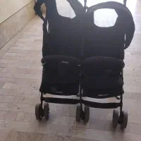 کالسکه دوقلو ،وتک نفره،و تخت بازی کودک|کالسکه و لوازم جانبی|تهران, شهرک ولیعصر شمالی|دیوار