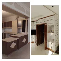 کابینت،کاغذدیواری، بازسازی