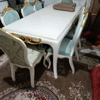 میز ناهارخوری|میز و صندلی غذاخوری|شیراز, شیشه‌گری|دیوار