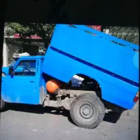 حمل ماسه فیلر نخاله بادامی نیسان کمپرس چاه آجرشسته