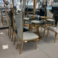 صندلی مدل چم /تالار رستوران فلز ابکاری سیلور رنگ|عمده‌فروشی|مهران (ایلام), |دیوار