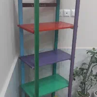 قفسه چوبی فانتزی|کتابخانه، شلف، قفسه‌های دیواری|نیشابور, شهرک فرهنگیان|دیوار