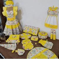 سرویس اشپزخانه و سیسمونی|سفره، حوله، دستمال آشپزخانه|مشهد, شهرک بهارستان|دیوار