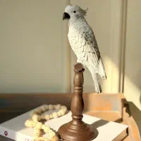 دکوری طوطی جذاب|مجسمه، تندیس، ماکت|ری, دولت‌آباد|دیوار