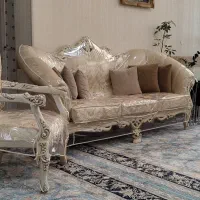 مبل سلطنتی چوب راش|مبلمان خانگی و میز عسلی|شهرکرد, |دیوار