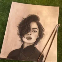 سفارش طراحی چهره|تابلو، نقاشی، عکس|کاشان, قطب راوندی|دیوار