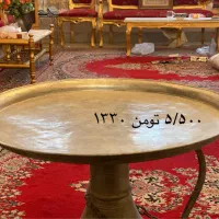 ظروف مسی قدمت سال ۱۲۶۳|کلکسیون اشیاء عتیقه|یزد, |دیوار