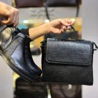 نیم بوت چرم طبیعی با زیره وارداتی (تک و عمده)