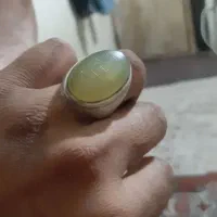 انگشتر نقره قدیمی دست نوشته قران