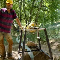 چاه کن دست آویز