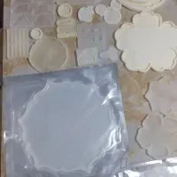 قالب سیلیکونی رزین درابعاد وطرحهای مختلف