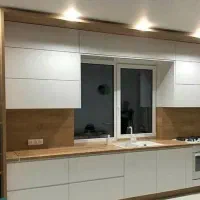 کابینت کمد دیواری تی وی ال نصب کابینت دکوراسیون|خدمات پیشه و مهارت|آبیک, |دیوار