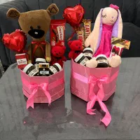 دسته گل،ولنتاین،خرس،باکس گل،بوکت