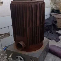 بخاری گازی گازوییلی بزرگ برای سوله