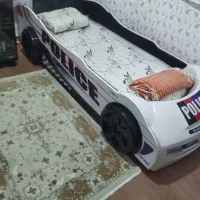 دو عدد تخت طرح ماشین|تخت و صندلی بچه|سنندج, |دیوار