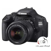 دوربین کنون 600d با لنز ۵۵-۱۸ نقد و اقساط
