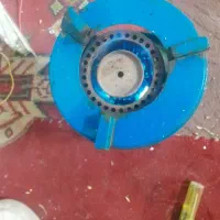 چراغ نفتی نقلی جمع جور قدیمی درحال کار