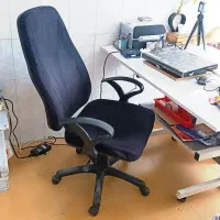 صندلی چرخدار اداری پشت بلند سایز بزرگ