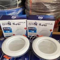 پنل هالوژن ۷ وات دورشیشه/ ۲۴ ماه گارانتی/ برق تسلا|لامپ و چراغ|اصفهان, لاله|دیوار