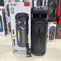 اسپیکر 16 اینچ ایستاده چرخدار قابل حمل