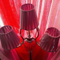 آباژور چهارشاخ چهار عدد لامپ|چراغ خواب و آباژور|باغستان, |دیوار