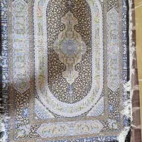 فرش دستبافت ابریشم زرب ونیم 70رجه چله ابریشم