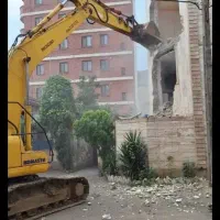 صفر تا ۱۰۰ کار تخریب ساختمان پی کنی برداشت خاک