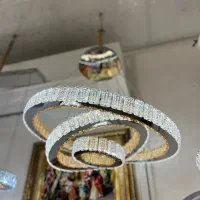 لوستر کریستالی هوشمند طرح کهکشانی SMD|لوستر و چراغ آویز|تهران, نیروی هوایی (پیروزی)|دیوار