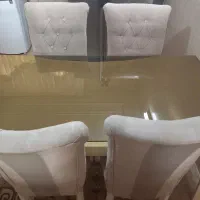 میز ناهارخوری ۴ نفره|میز و صندلی غذاخوری|پیر بکران, |دیوار