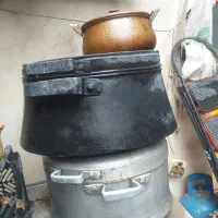 سه عدد دیگ فروشی|ظروف پخت‌وپز|گنبد کاووس, |دیوار