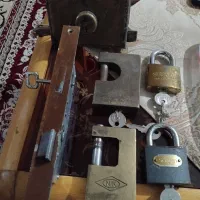 قفل کتابی بزرگ ،قفل آویز و قفل حیاط، قفل در اتاق