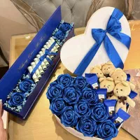 گل رز روبانی