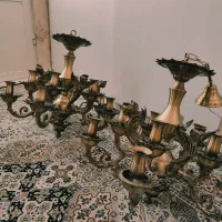 لوستر برنز مدل فرشته|لوستر و چراغ آویز|تهران, ارم|دیوار