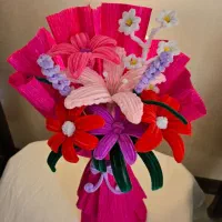 دسته گل مخملی|گل مصنوعی|اصفهان, کشاورزی|دیوار