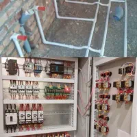 برقکشی لوله کشی نصب پمپ آب سینک روشوی آنتن تاسیسات|خدمات پیشه و مهارت|جهرم, |دیوار