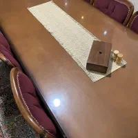 میز غذاخوری ۸ نفره و مبلمان ۷ نفره و بوفه|مبلمان خانگی و میز عسلی|تهران, پرواز|دیوار