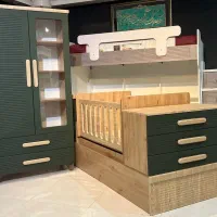 تخت نوزادی مدل نفیس (سرویس )|تخت و صندلی بچه|نیشابور, فضل|دیوار