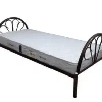تخت یک نفره فلزی  ۲ عدد