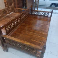 تولیدی تخت سنتی همراه با شاه نشین|مبلمان خانگی و میز عسلی|قم, شهرک فاطمیه|دیوار