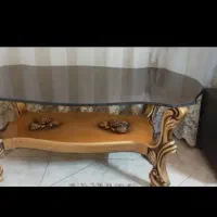 میز عسلی ۳ تیکه نو سالم