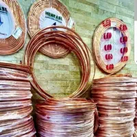 فروش ویژه لوله مسی  انواع اسپیلت عمده وخرده|کولر گازی و فن‌کوئل|شیراز, فرگاز|دیوار