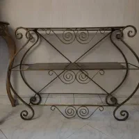 دو عدد استند فرفورژه|کتابخانه، شلف، قفسههای دیواری|مشهد, ولیعصر (شهرک غرب)|دیوار