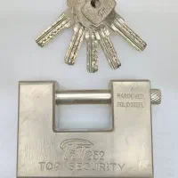قفل کتابی فولادی توپی برنجی