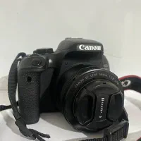 canon 800D با لنز 50mm و تجهیزات کامل حرفه‌ای|دوربین عکاسی و فیلم‌برداری|تهران, سعادت‌آباد|دیوار