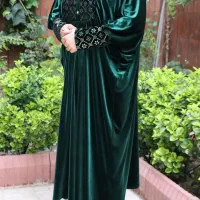 عبا مخمل درجه یک و سوزن دوزی