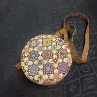 کیف دوشی گرد سنتی بند بلند|کیف، کفش، کمربند|قوچان, |دیوار